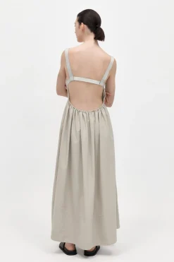 Dresses*St. Agni Plunge Sun Dress - Birch