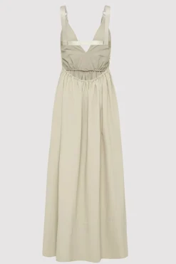 Dresses*St. Agni Plunge Sun Dress - Birch