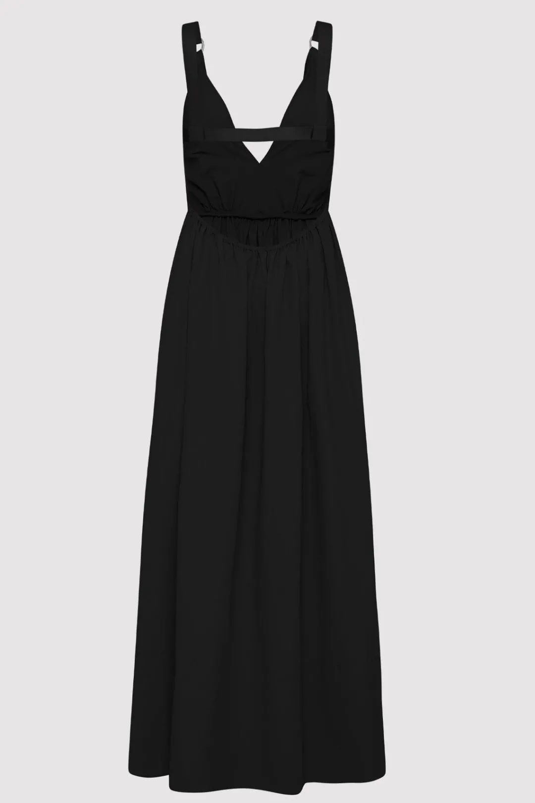 Dresses*St. Agni Plunge Sun Dress - Black
