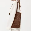Bags*St. Agni PRE-ORDER: Bagu Woven Tote - Antique Tan
