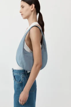 Bags*St. Agni PRE-ORDER: Oval Mini Bag - Stone Blue