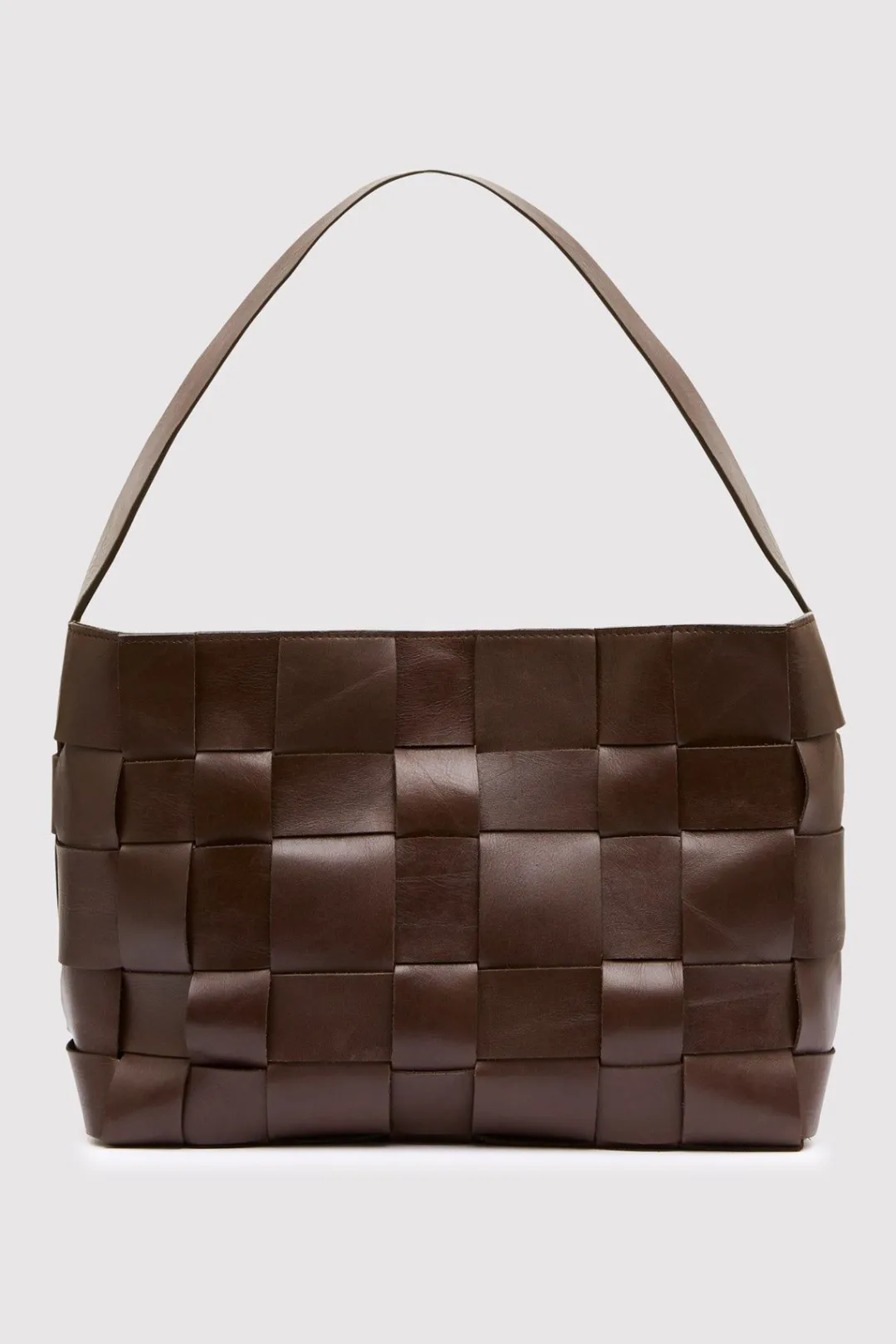 Bags*St. Agni PRE-ORDER: Woven Mini Tote - Chocolate