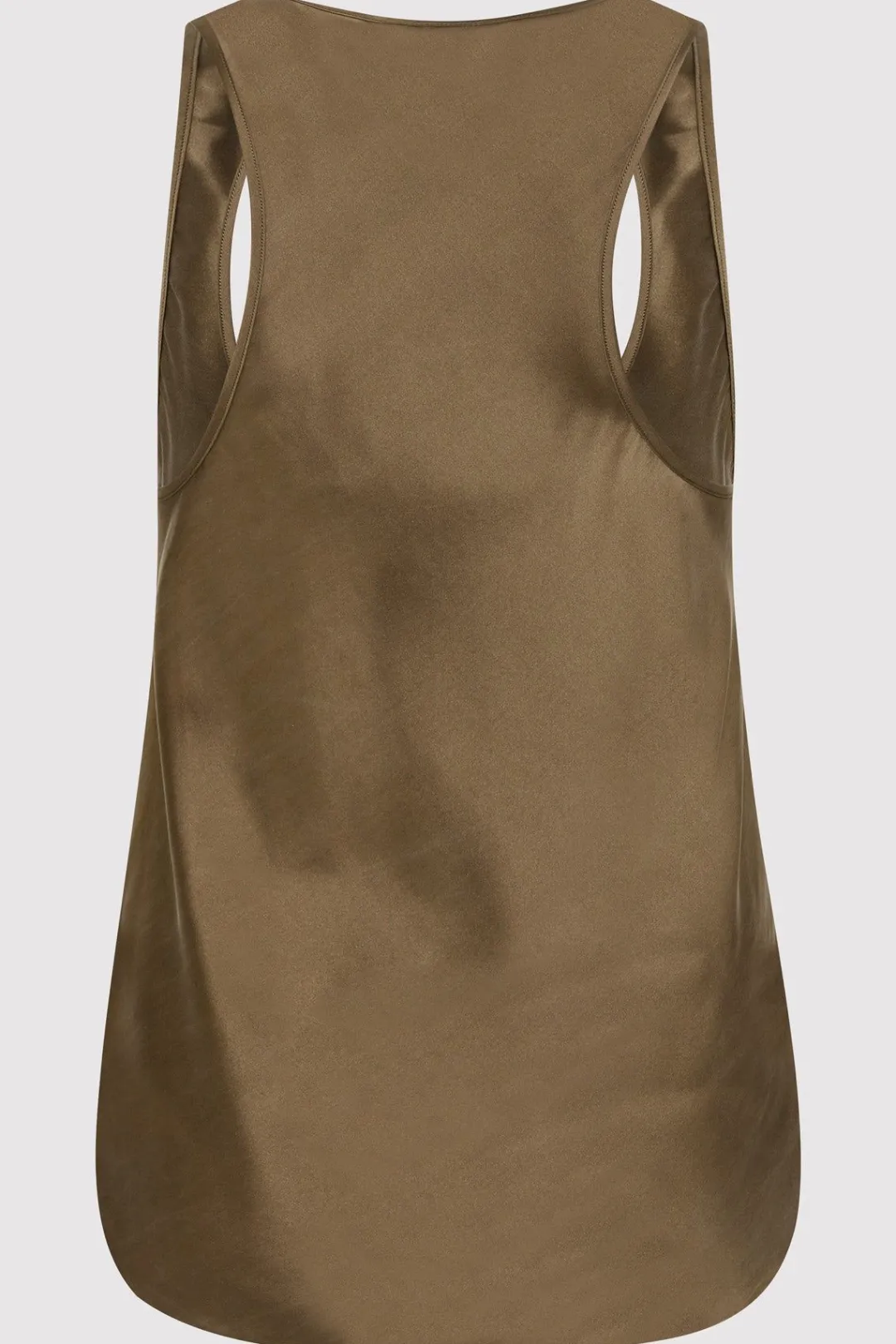 Singlets*St. Agni Racer Back Bias Tank - Kelp