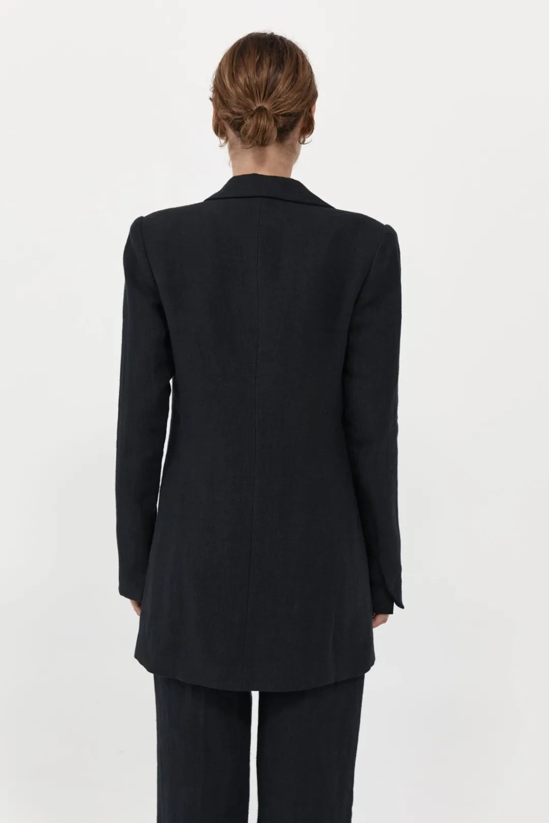 Jackets*St. Agni Raw Edge Blazer - Black