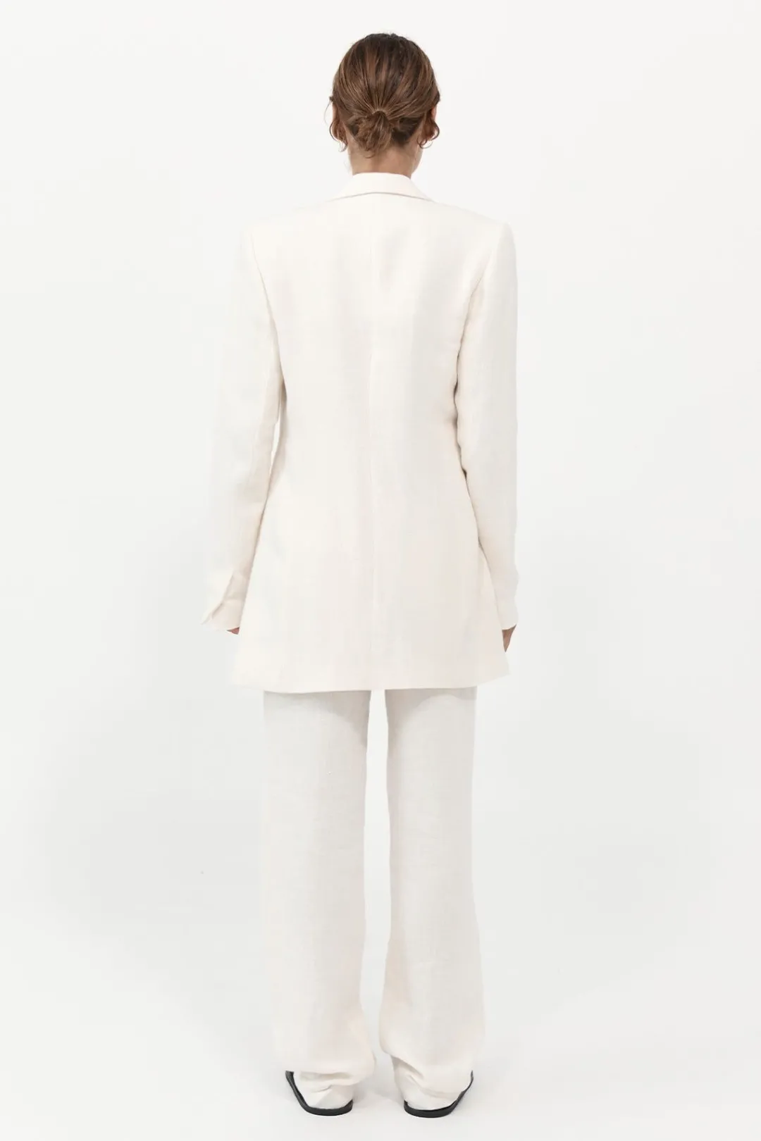 Jackets*St. Agni Raw Edge Blazer - Ivory
