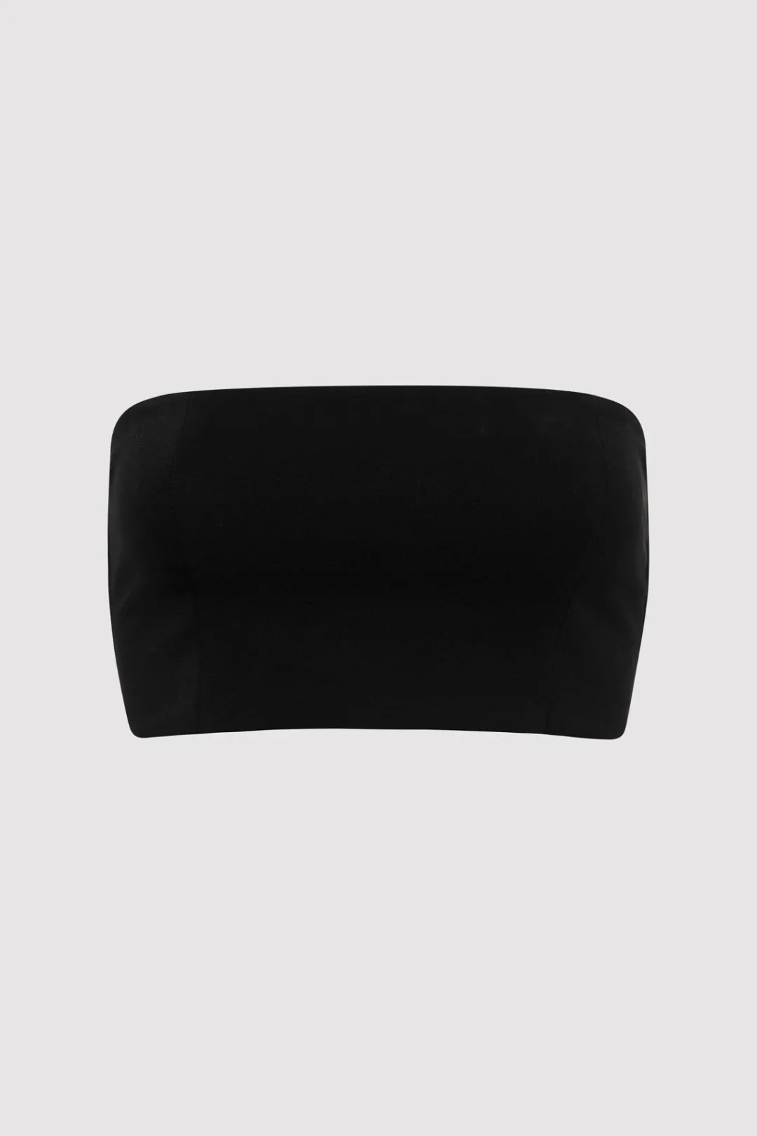 Tops*St. Agni Raw Edge Bodice - Black