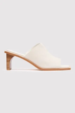 Heels*St. Agni Raw Edge Heel - White
