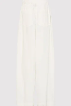 Pants*St. Agni Relaxed Drawstring Pants - White