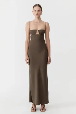 Dresses*St. Agni Resort Dress - Olivine