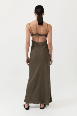 Dresses*St. Agni Resort Dress - Olivine
