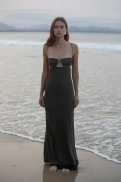 Dresses*St. Agni Resort Dress - Olivine