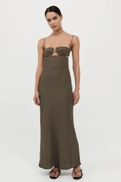 Tailoring*St. Agni Resort Dress - Olivine