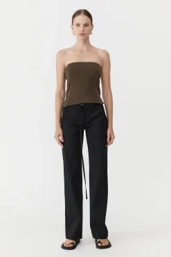 Tailoring*St. Agni 90s Panelled Pants - Black