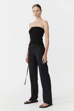 Tailoring*St. Agni 90s Panelled Pants - Black