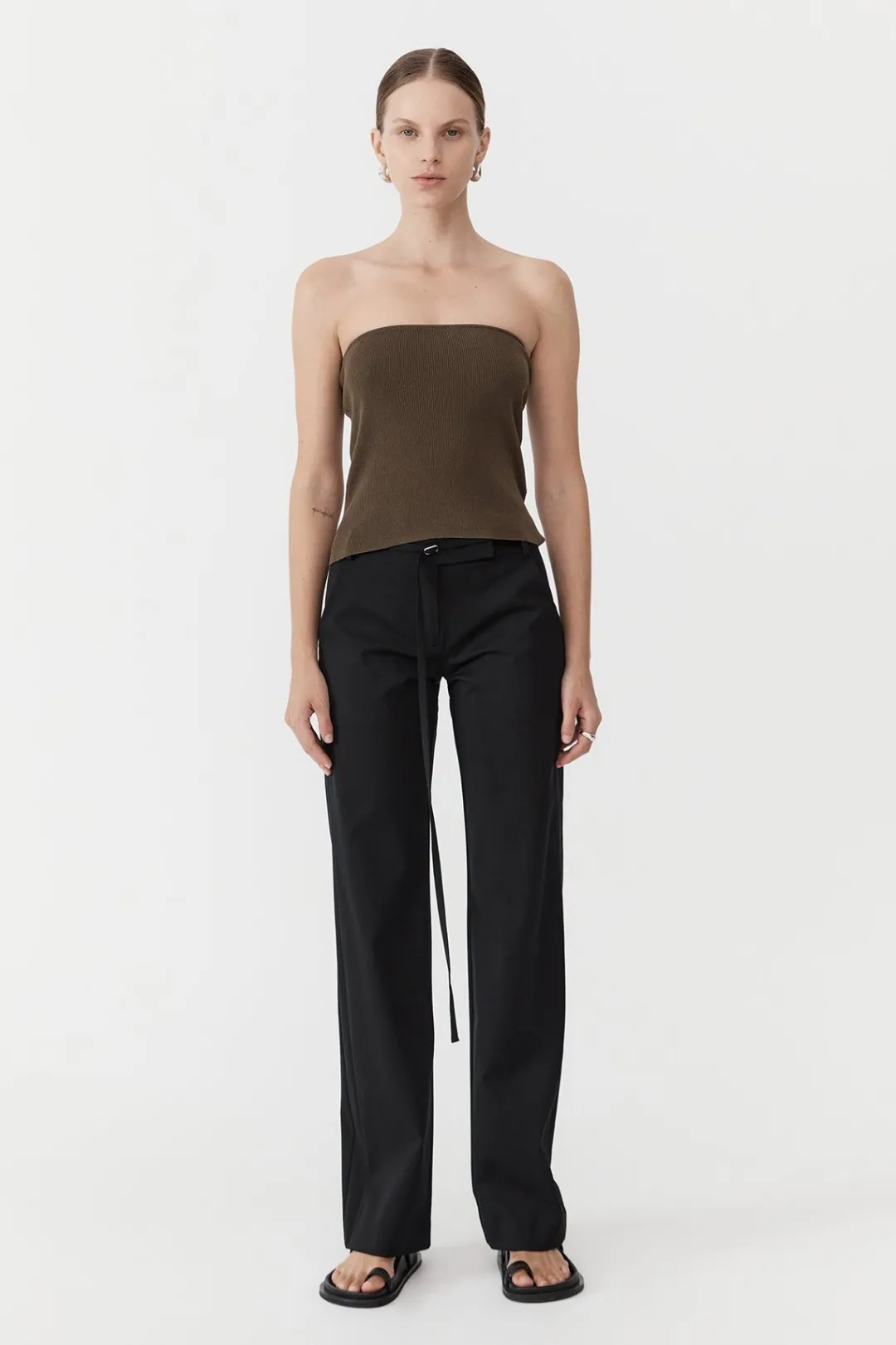 Pants*St. Agni 90s Panelled Pants - Black
