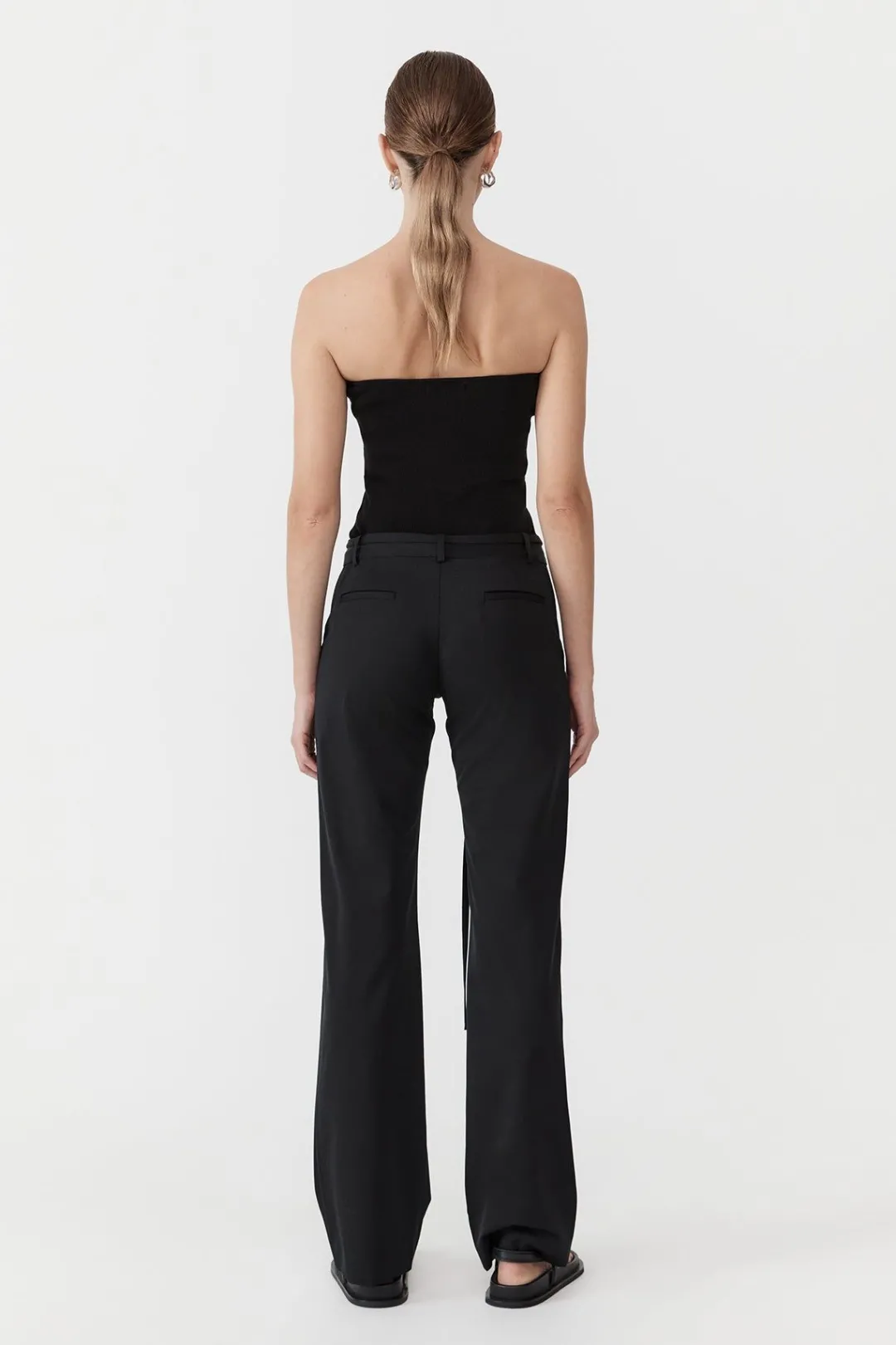 Pants*St. Agni 90s Panelled Pants - Black