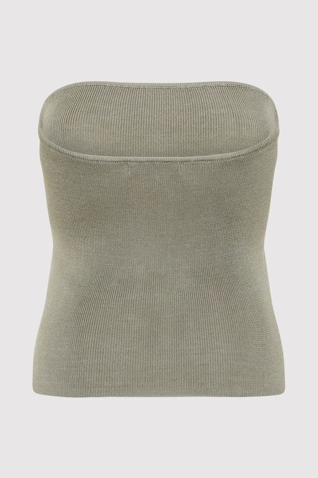 Knitwear*St. Agni 90s Strapless Knit Top - Shadow