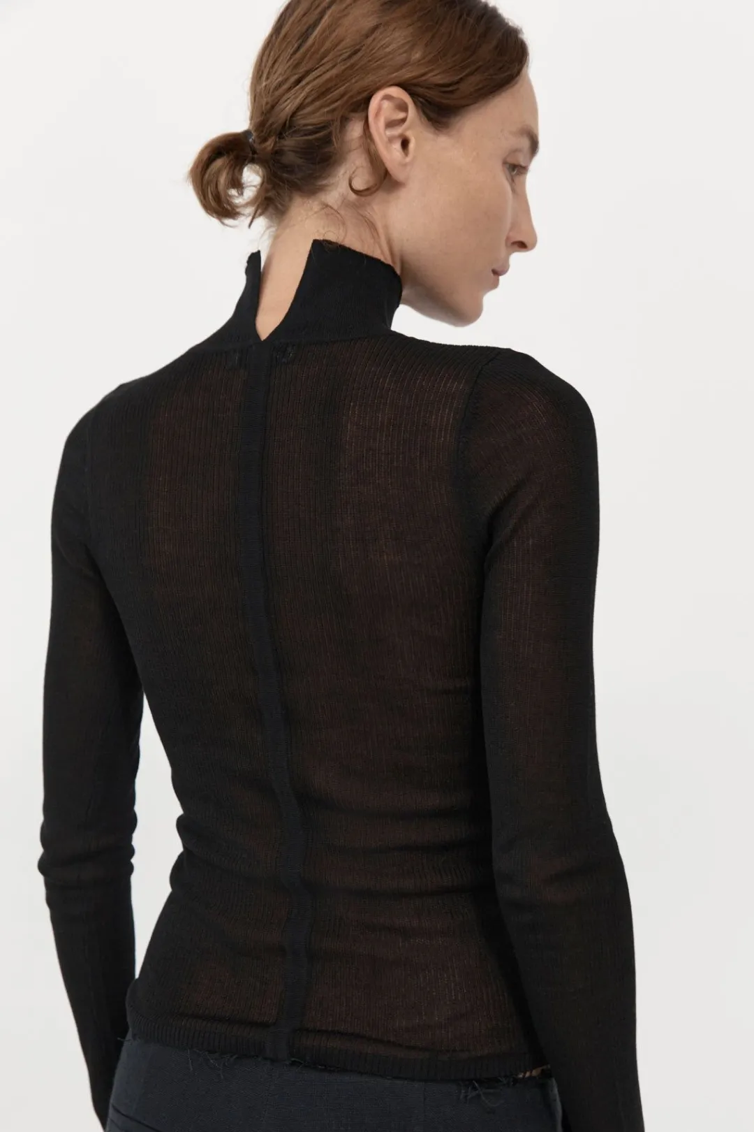 Tops*St. Agni Second Skin Knit Top - Black