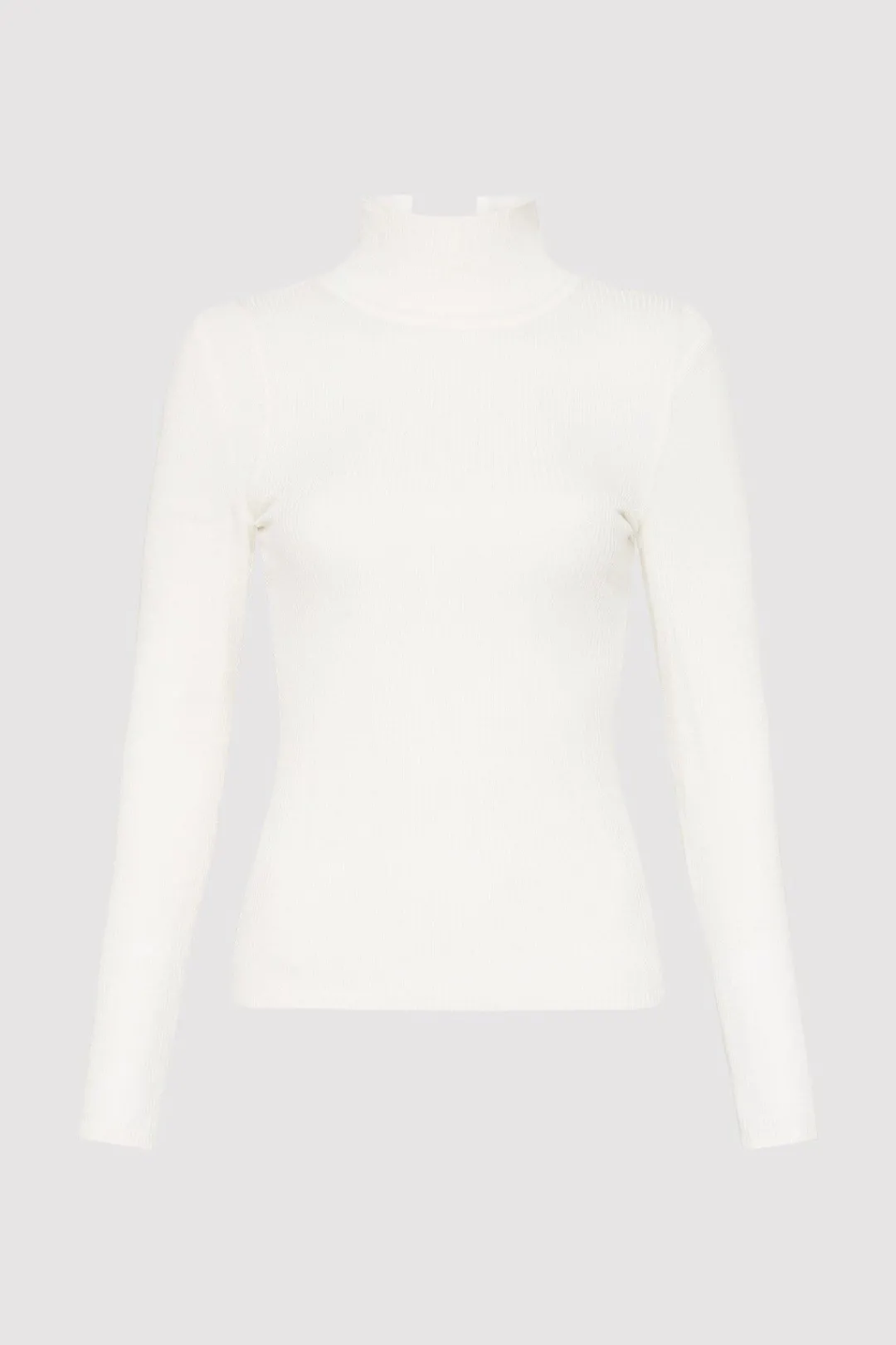Knitwear*St. Agni Second Skin Knit Top - White