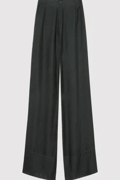 Pants*St. Agni Sheer Silk Gauze Pants - Soot