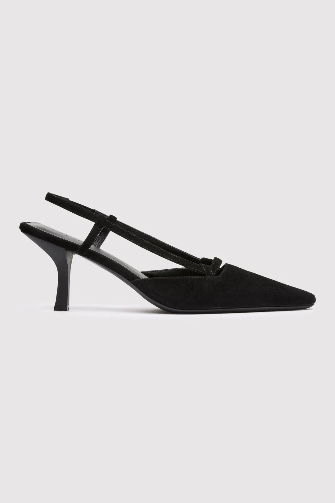 Heels*St. Agni Sling Back Heel - Black