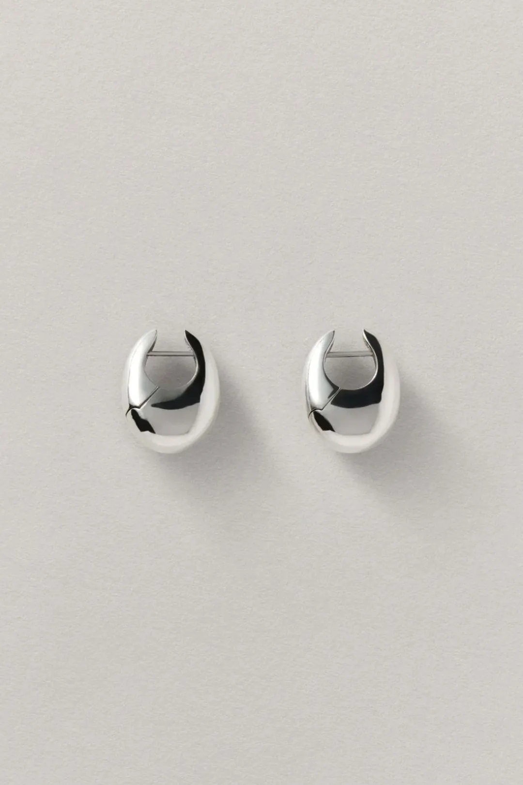 Jewellery*St. Agni Sloping Hinge Hoops - by ANNIKA INEZ
