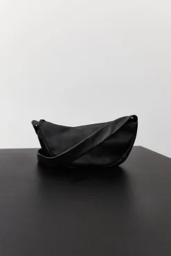 Unisex*St. Agni Soft Crescent Bag - Black