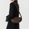 Unisex*St. Agni Soft Crescent Bag - Chocolate