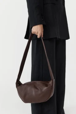 Bags*St. Agni Soft Crescent Bag - Chocolate