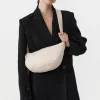Unisex*St. Agni Soft Crescent Bag - Ecru
