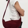 Bags*St. Agni Soft Crescent Bag - Rouge
