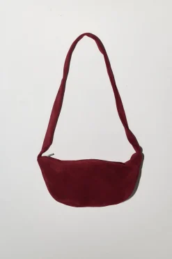 Bags*St. Agni Soft Crescent Bag - Rouge