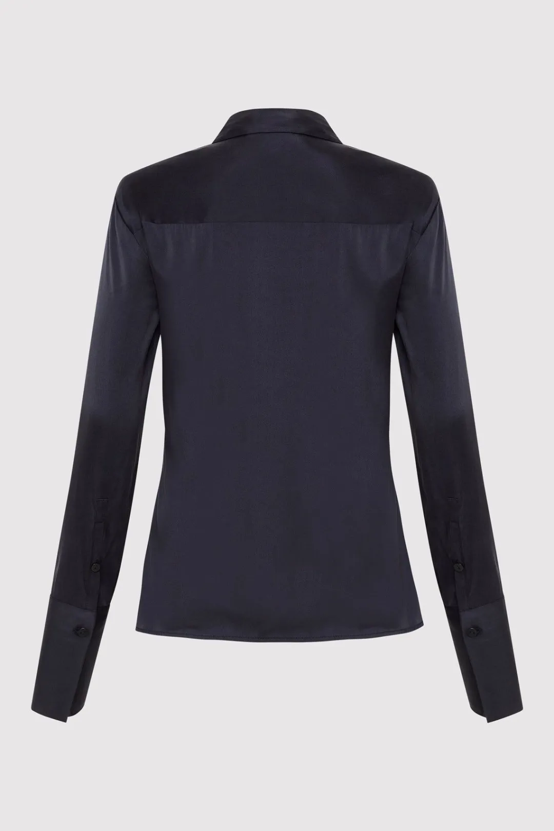 Shirts*St. Agni Soft Silk Shirt - Inkwell