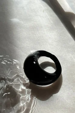 Jewellery*St. Agni Somni Ring - Black - Black - By Ayllón