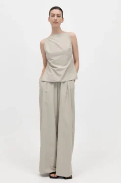 Singlets*St. Agni Square Neck Top - Birch