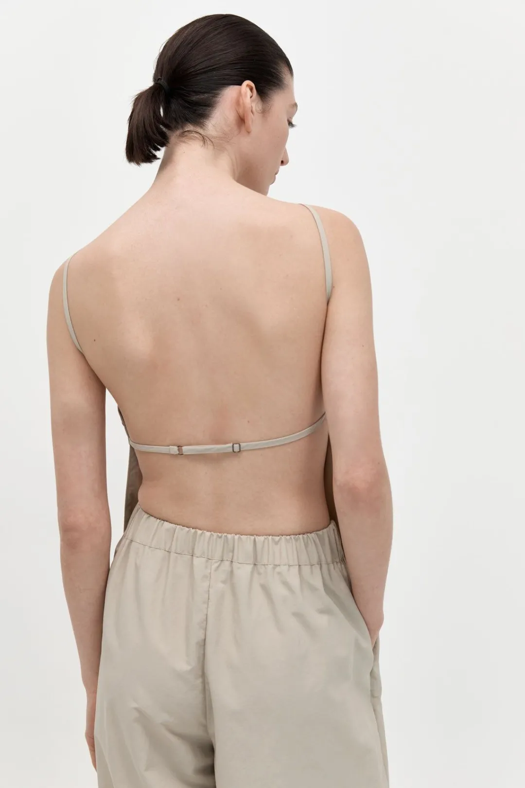 Singlets*St. Agni Square Neck Top - Birch