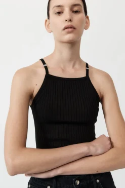 Singlets*St. Agni Square Tank - Black