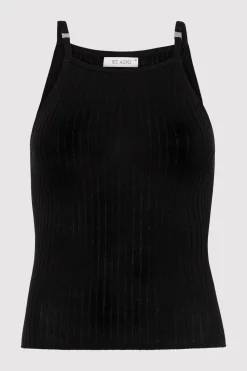 Singlets*St. Agni Square Tank - Black