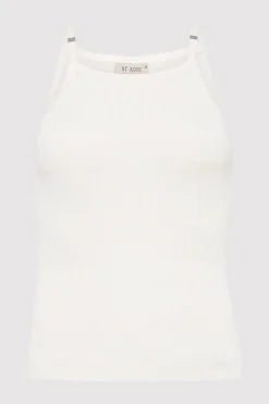 Basics*St. Agni Square Tank - White