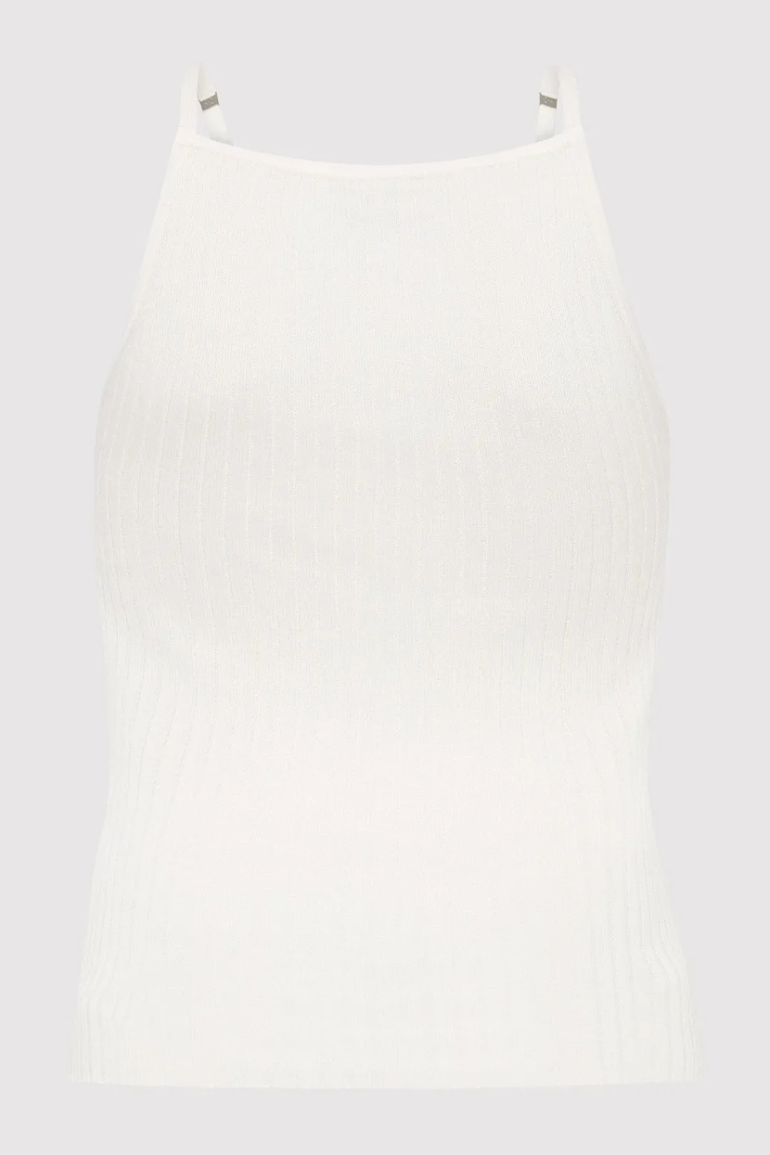 Tops*St. Agni Square Tank - White