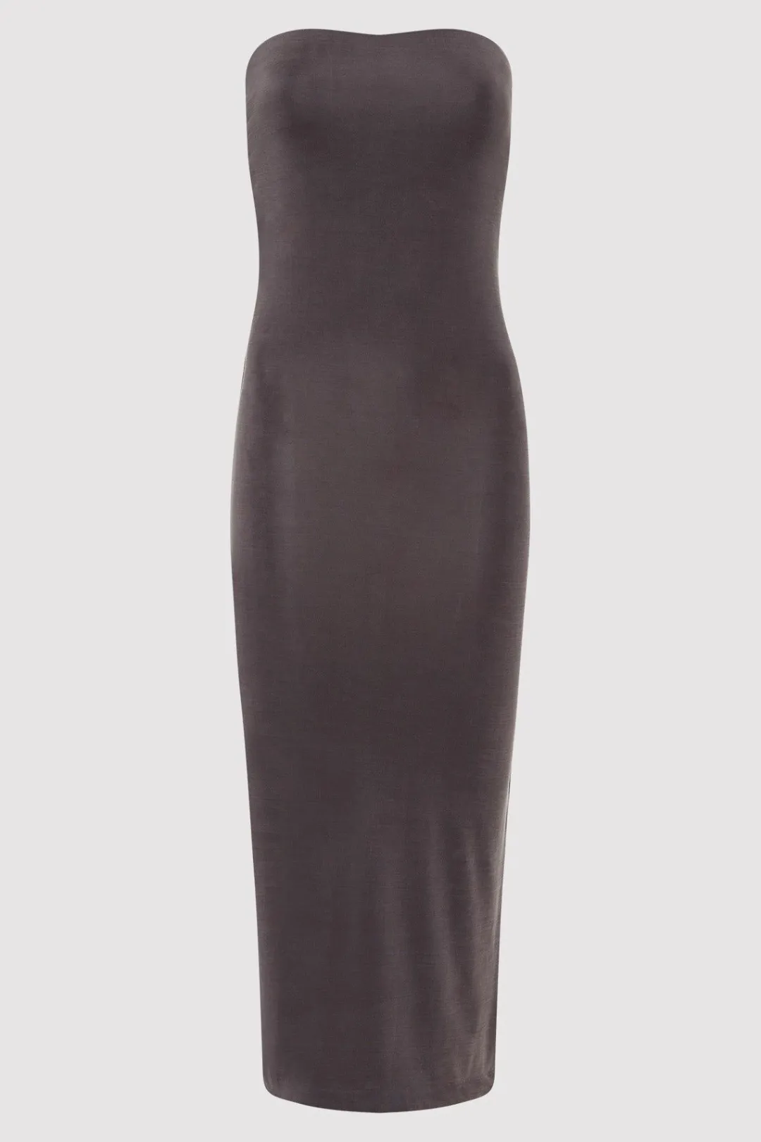 Dresses*St. Agni Strapless Jersey Midi Dress - Graphite