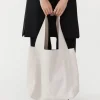 Unisex*St. Agni Suede Soft Tote - Cool White