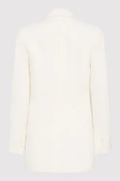 Tailoring*St. Agni Tailored Linen Blazer - Ivory