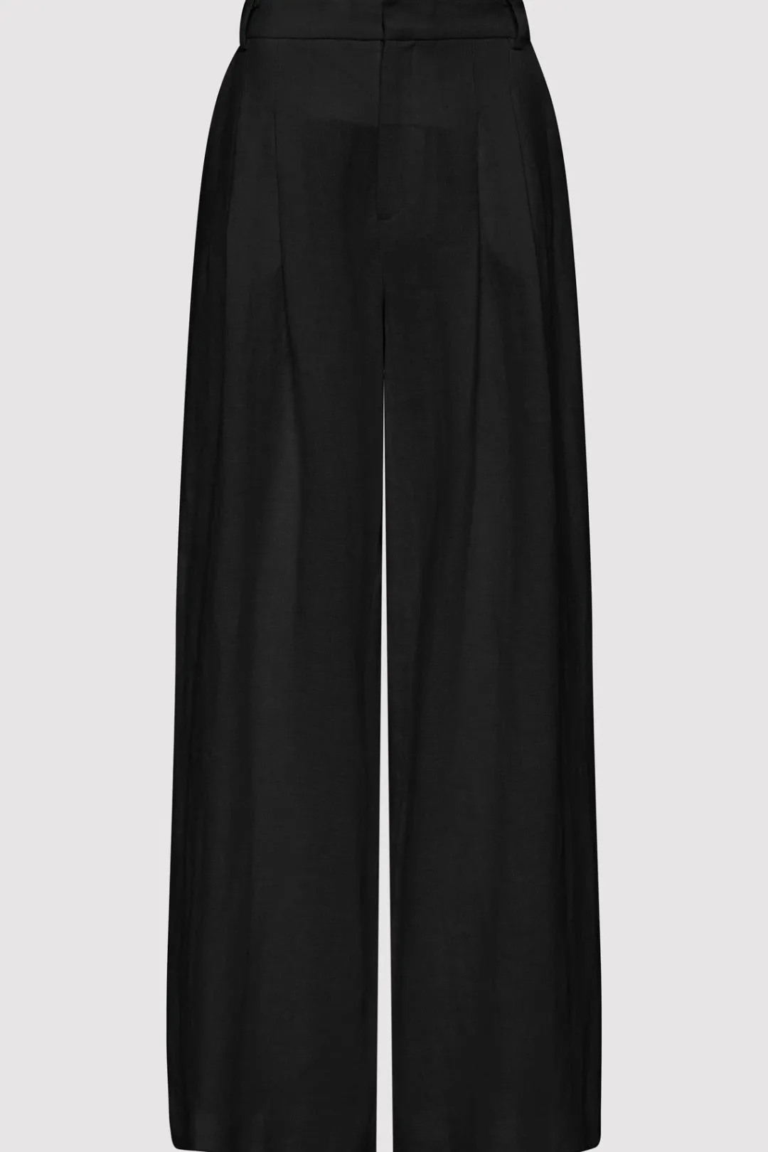 Pants*St. Agni Tailored Linen Pants - Black