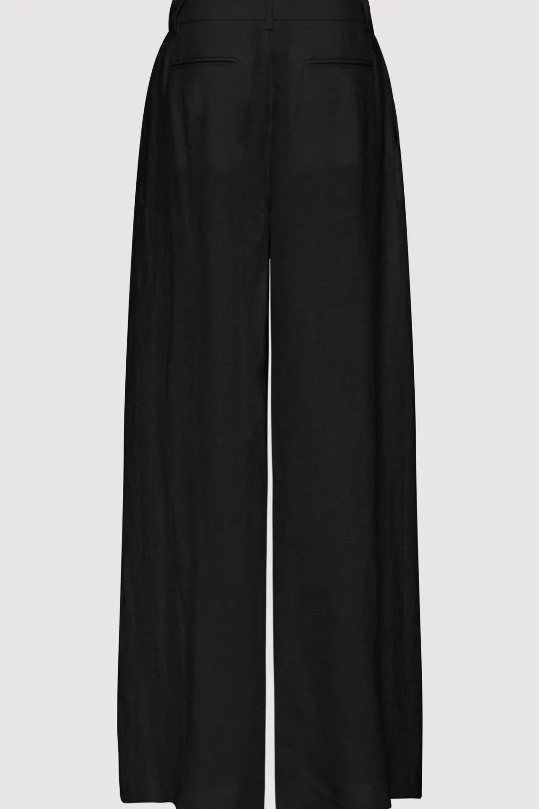 Pants*St. Agni Tailored Linen Pants - Black