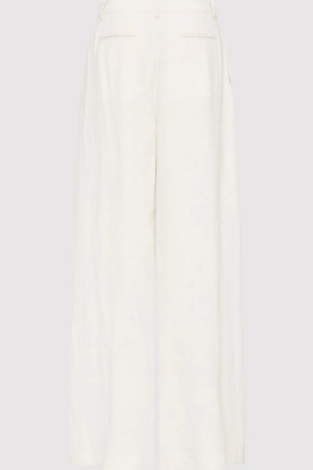 Pants*St. Agni Tailored Linen Pants - Ivory