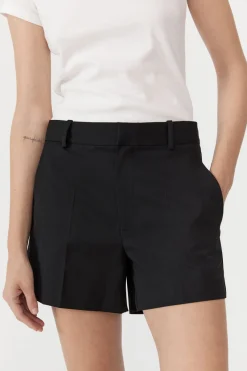 Tailoring*St. Agni Tailored Shorts - Black