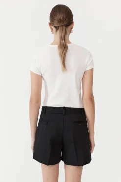 Tailoring*St. Agni Tailored Shorts - Black