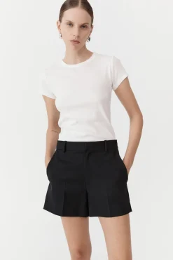 Shorts*St. Agni Tailored Shorts - Black