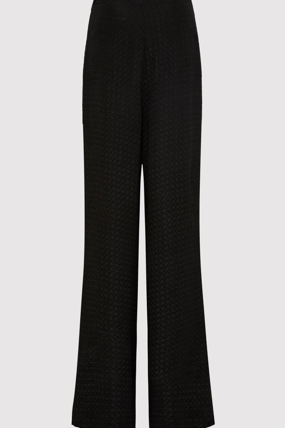 Pants*St. Agni Textured Silk Pants - Black